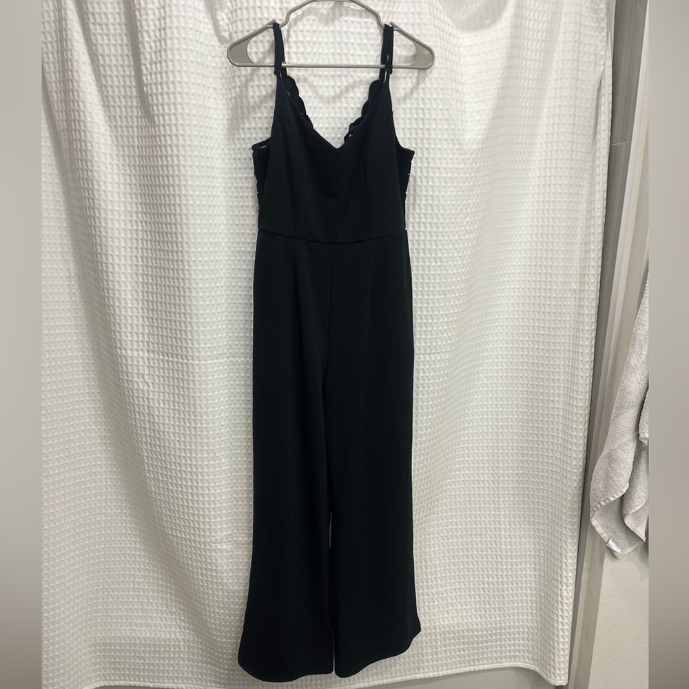 Francesca’s Black Jumpsuit